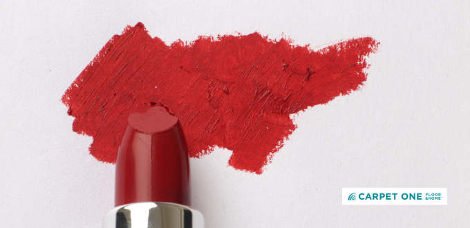lipstick stain